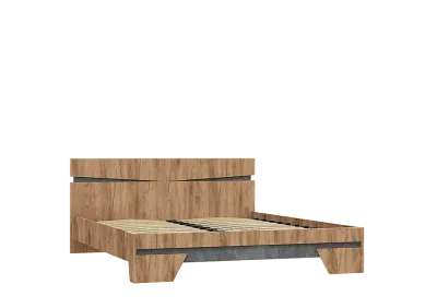 Кровать 1,6м Соренто (Ш*В*Г) 1674х800х2074 мм