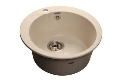 Мойка GranFest RONDO R-480 (круглая) Белый