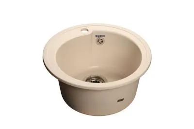 Мойка GranFest RONDO R-450 (круглая) Белый