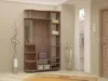 Прихожая «Лика-2» Дуб сонома (Ш*В*Г) 1200х2150х364 мм
