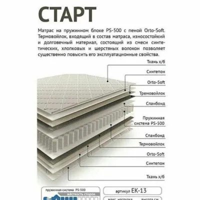 Матрас Старт 800*2000