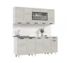 Кухня «Рио NEW» ЛДСП дуб крафт белый 1,8 метра