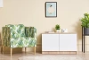 Антресоль-тумба универсальная «Челси» Белый глянец / дуб сонома (ШхВхГ) 902х540х514 мм